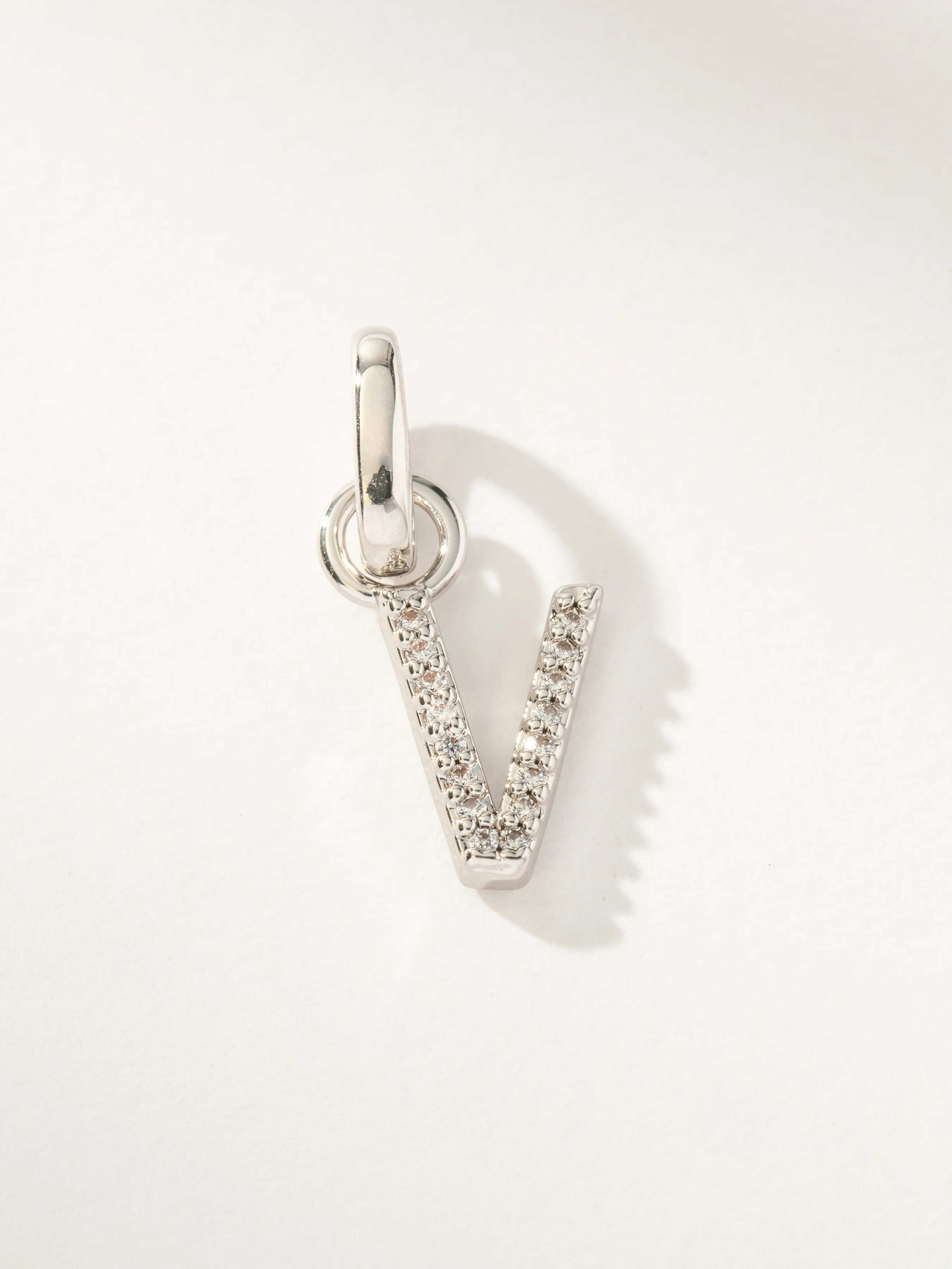 Pavé Letter Charm - Image 52