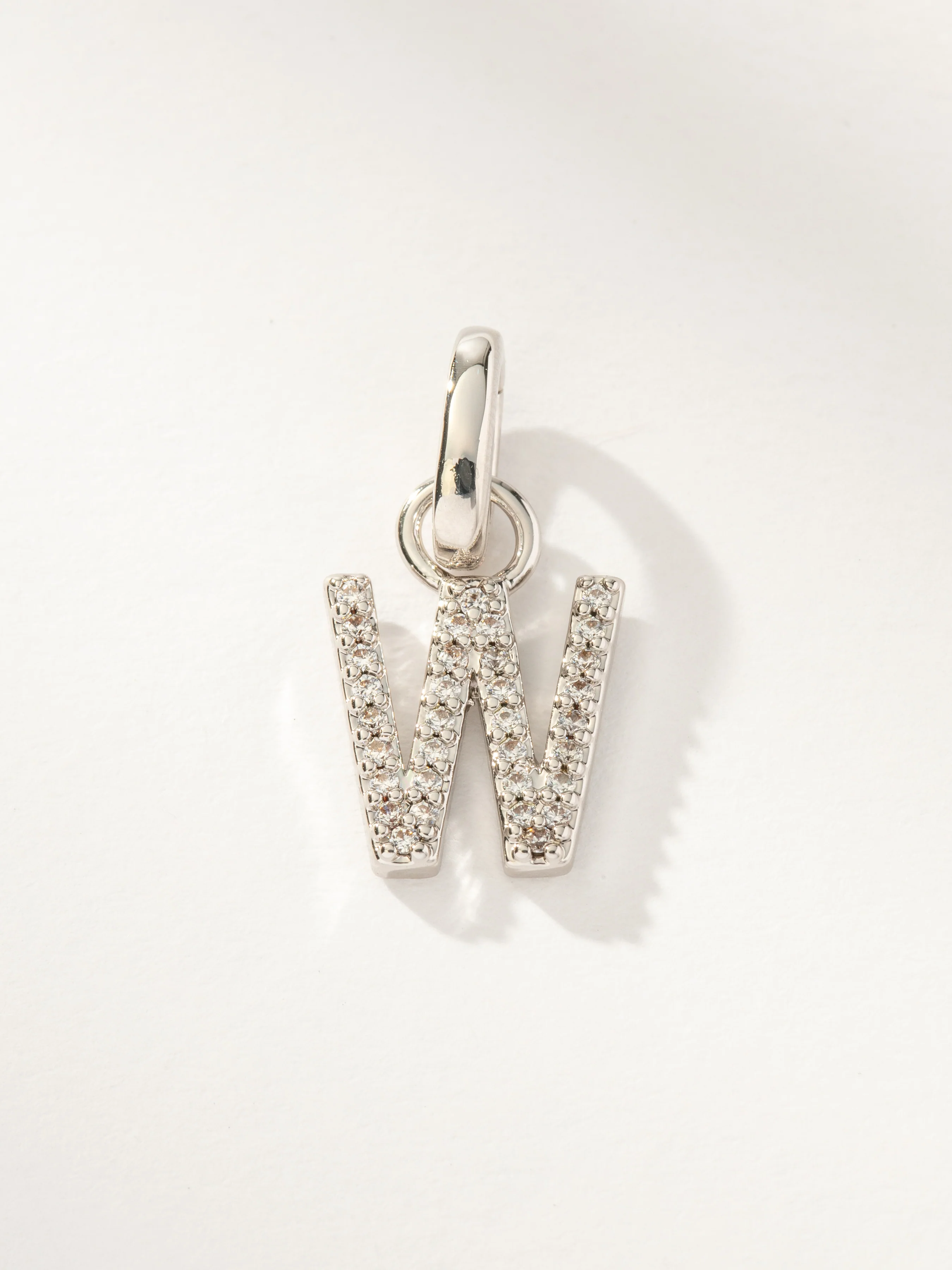 Pavé Letter Charm - Image 53