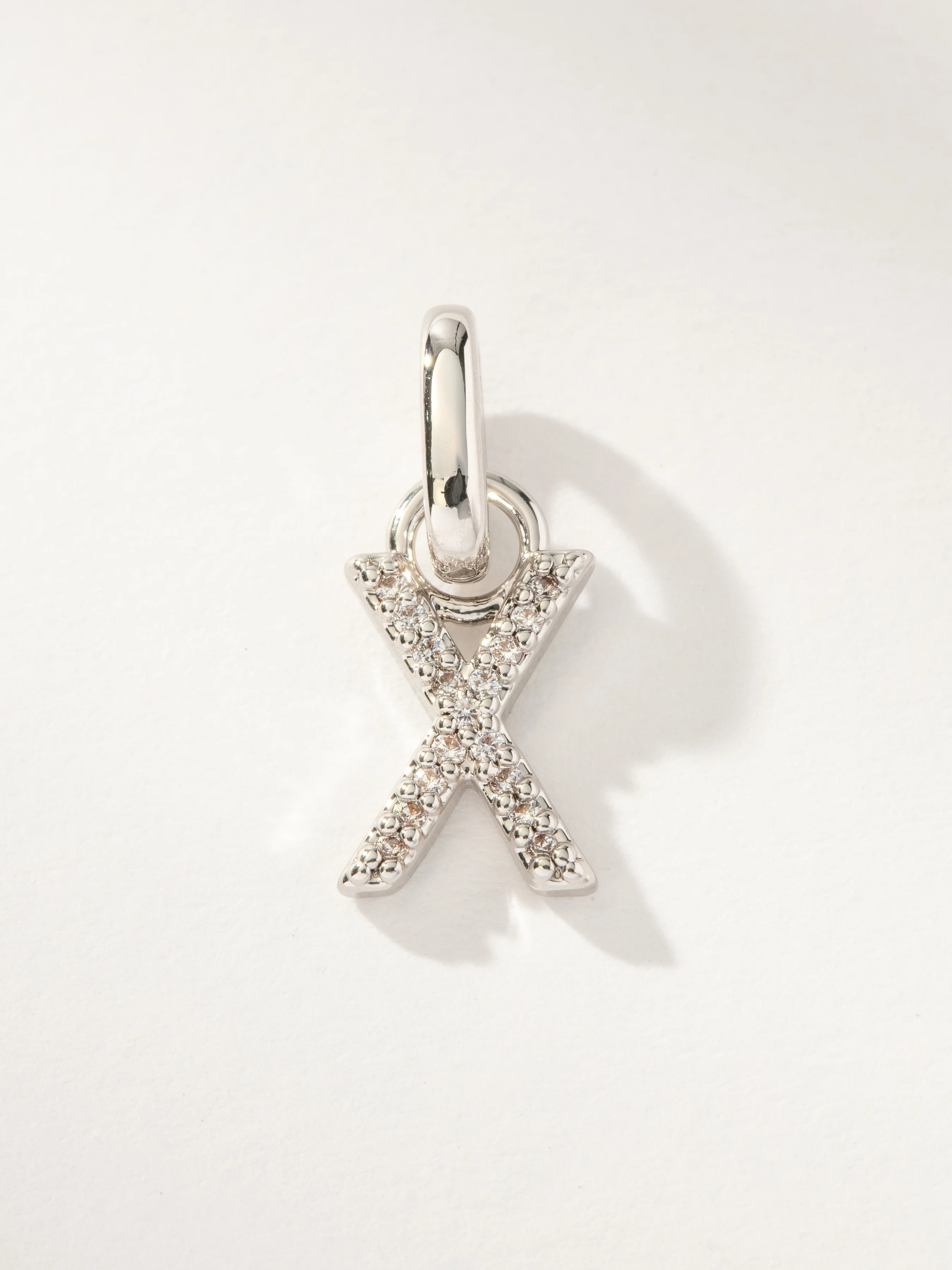 Pavé Letter Charm - Image 54