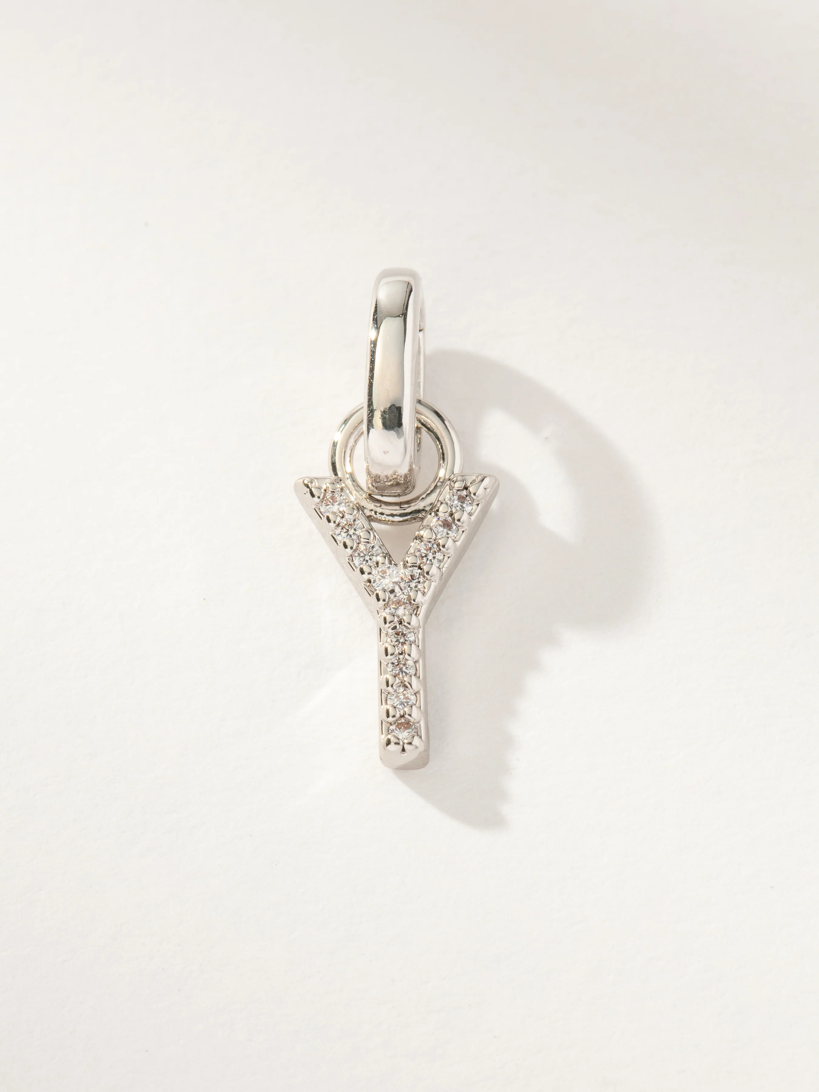 Pavé Letter Charm - Image 55