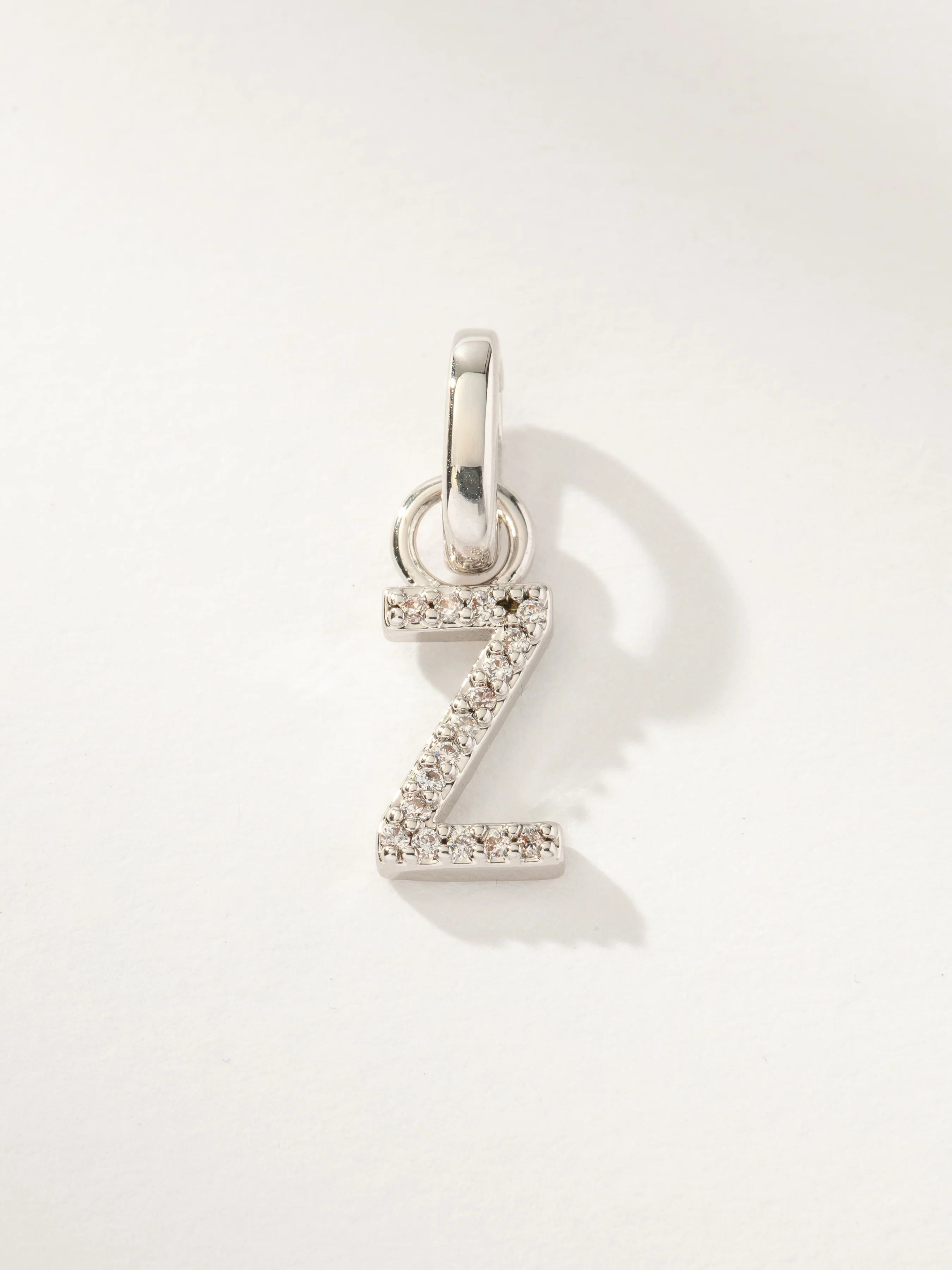 Pavé Letter Charm - Image 56
