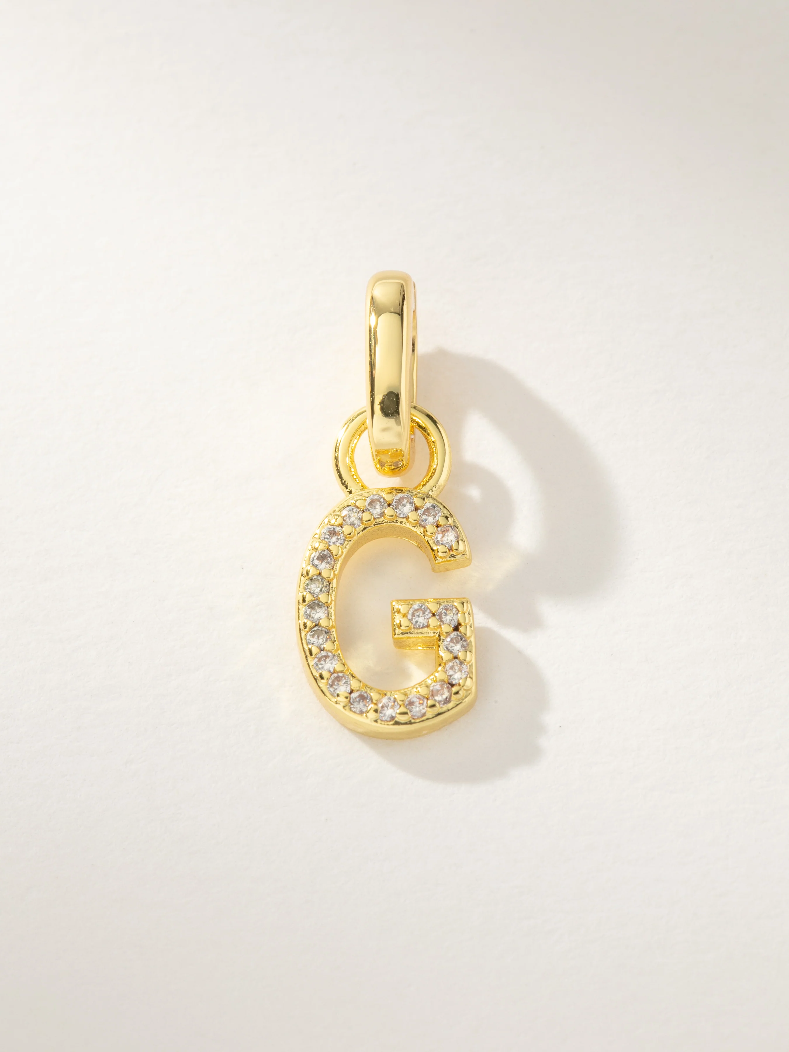 Pavé Letter Charm - Image 8