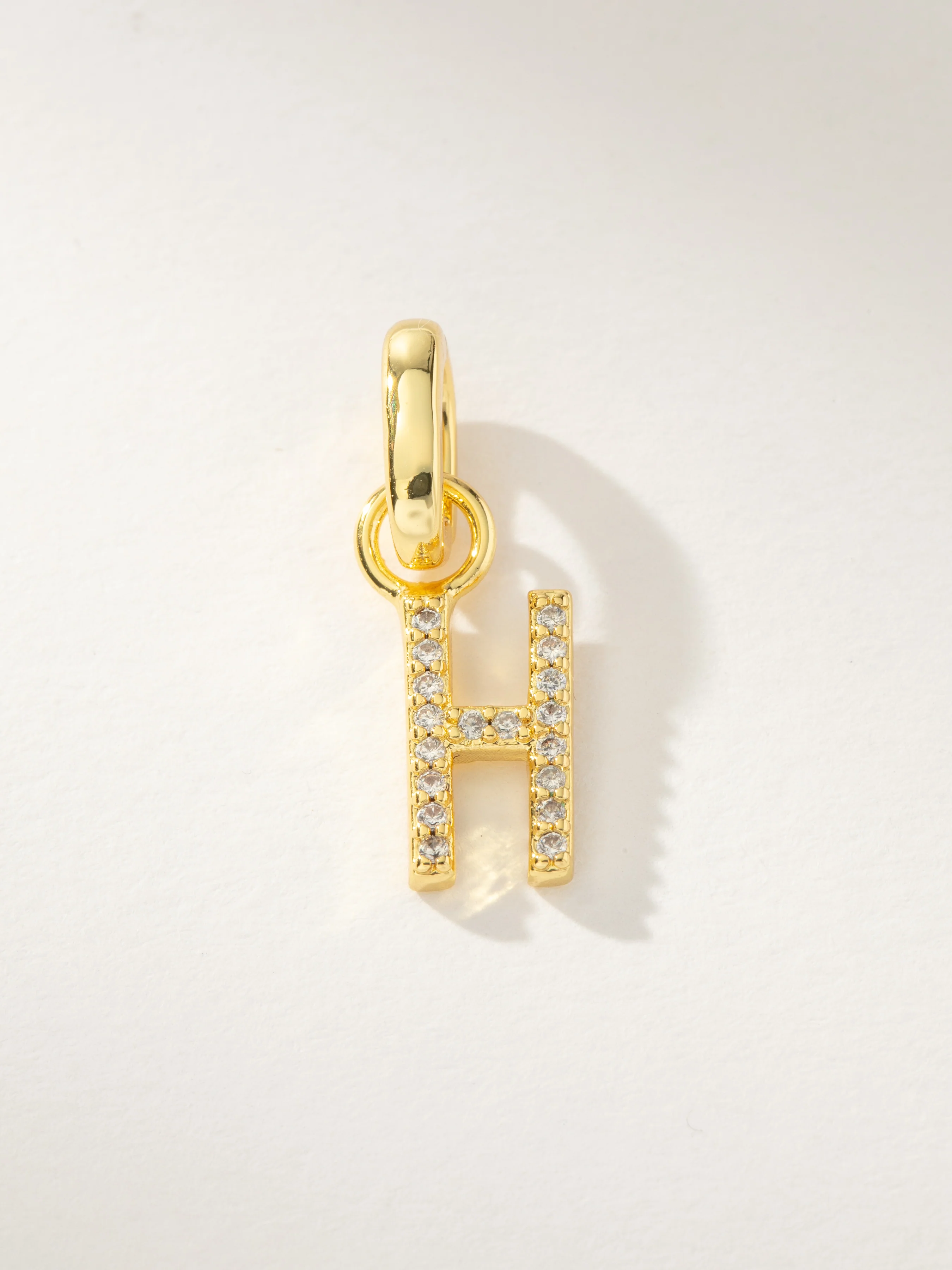 Pavé Letter Charm - Image 9