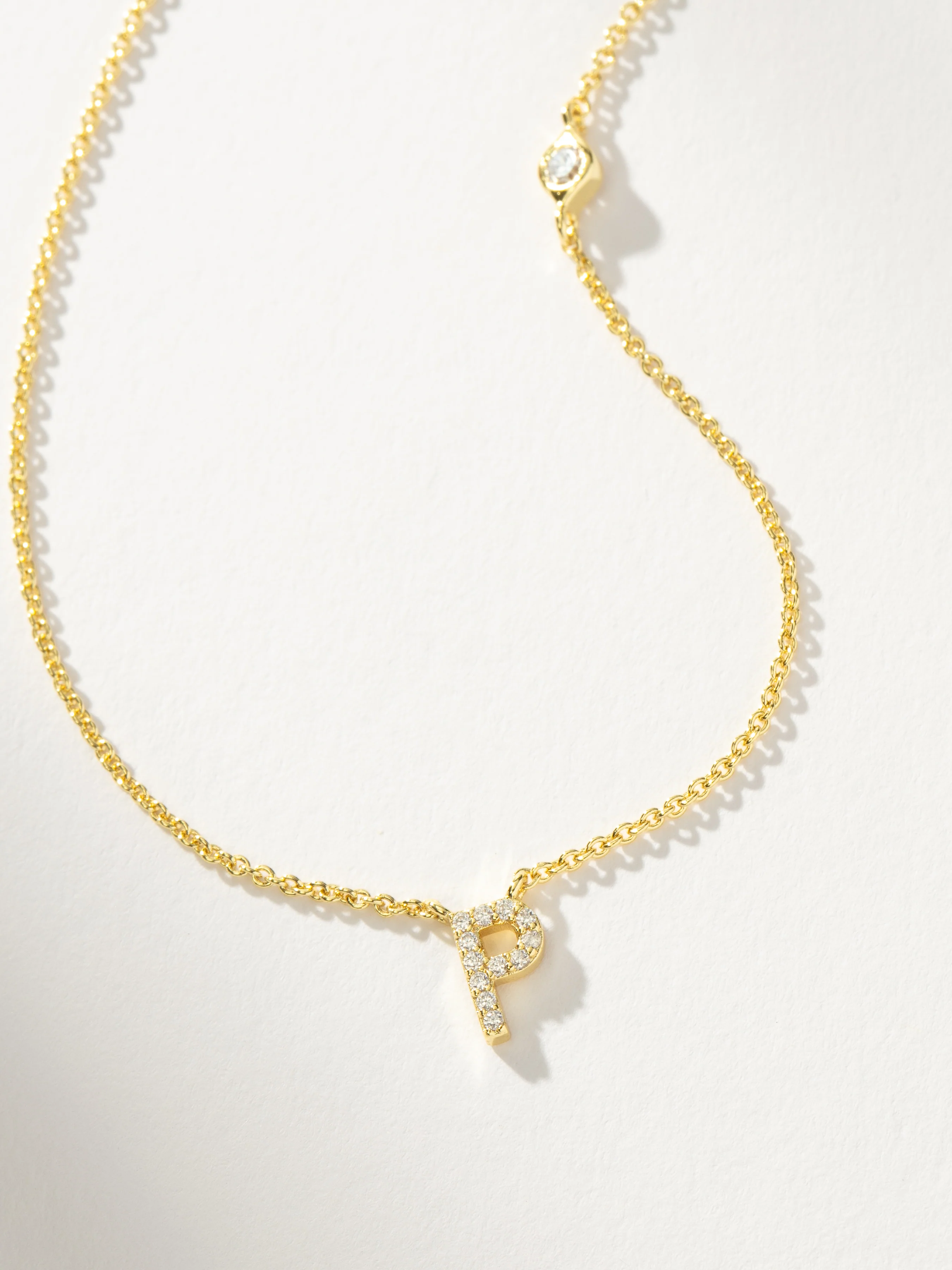 Pavé Initial Necklace - Image 18