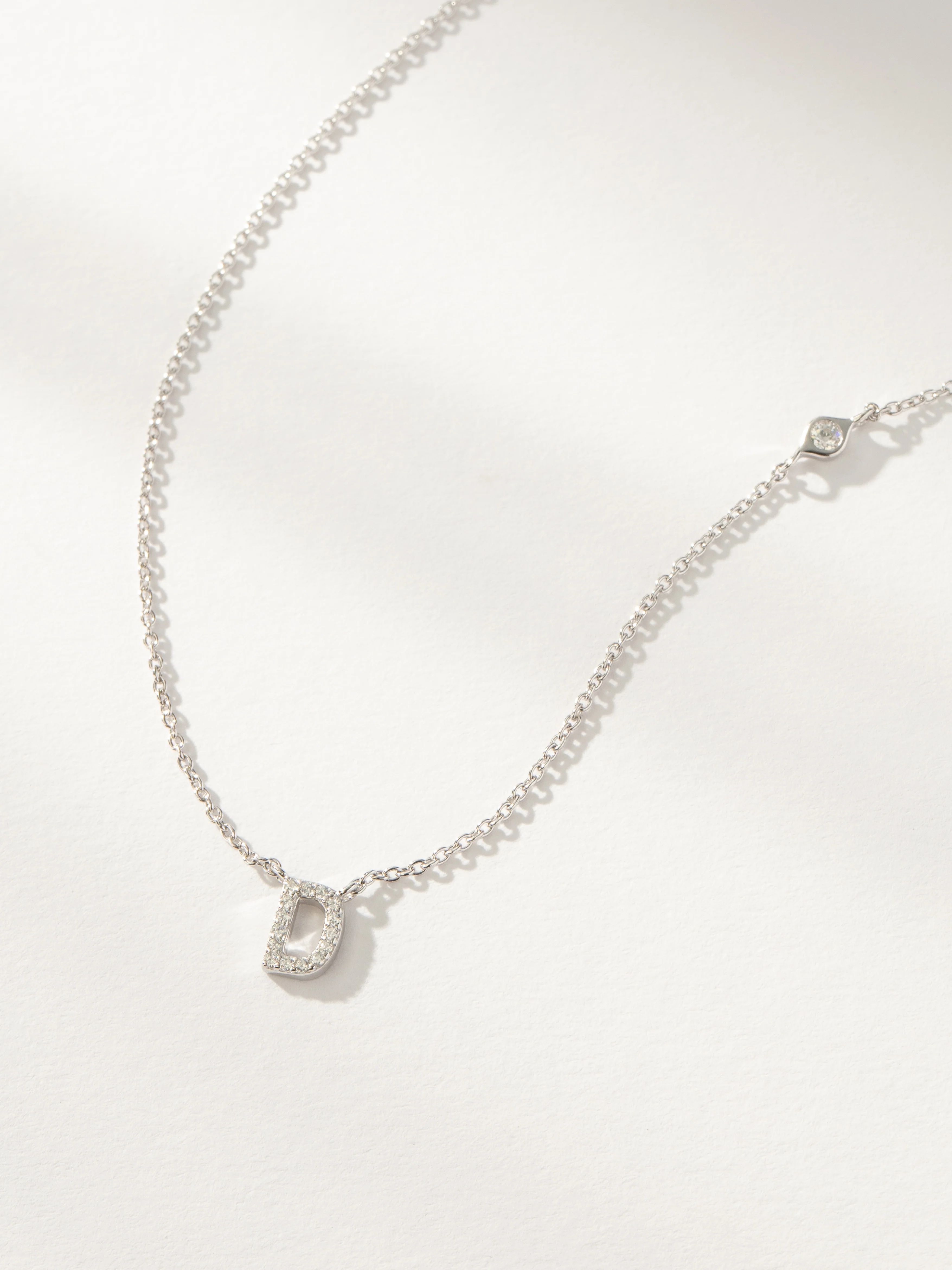 Pavé Initial Necklace - Image 36
