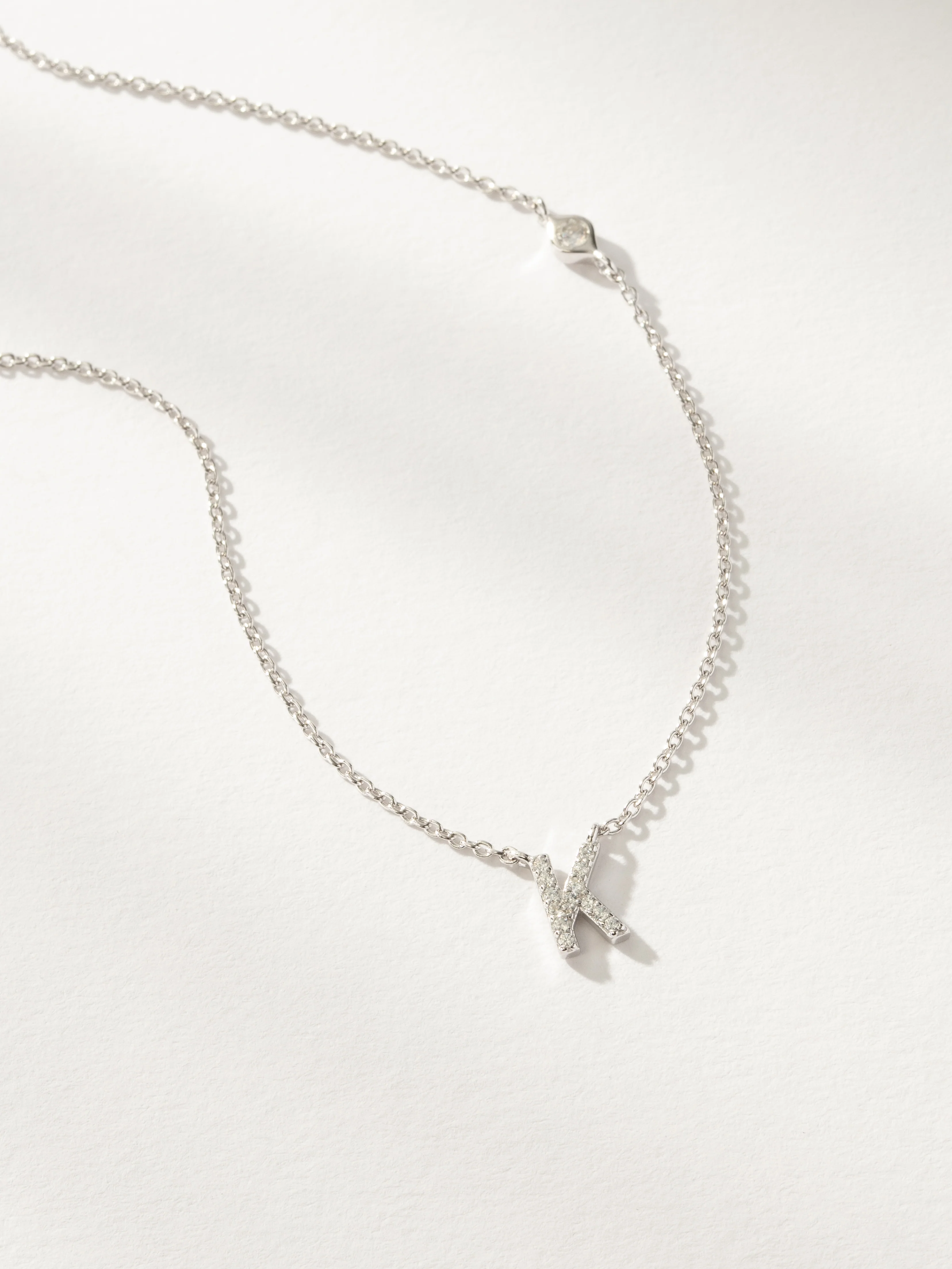 Pavé Initial Necklace - Image 43