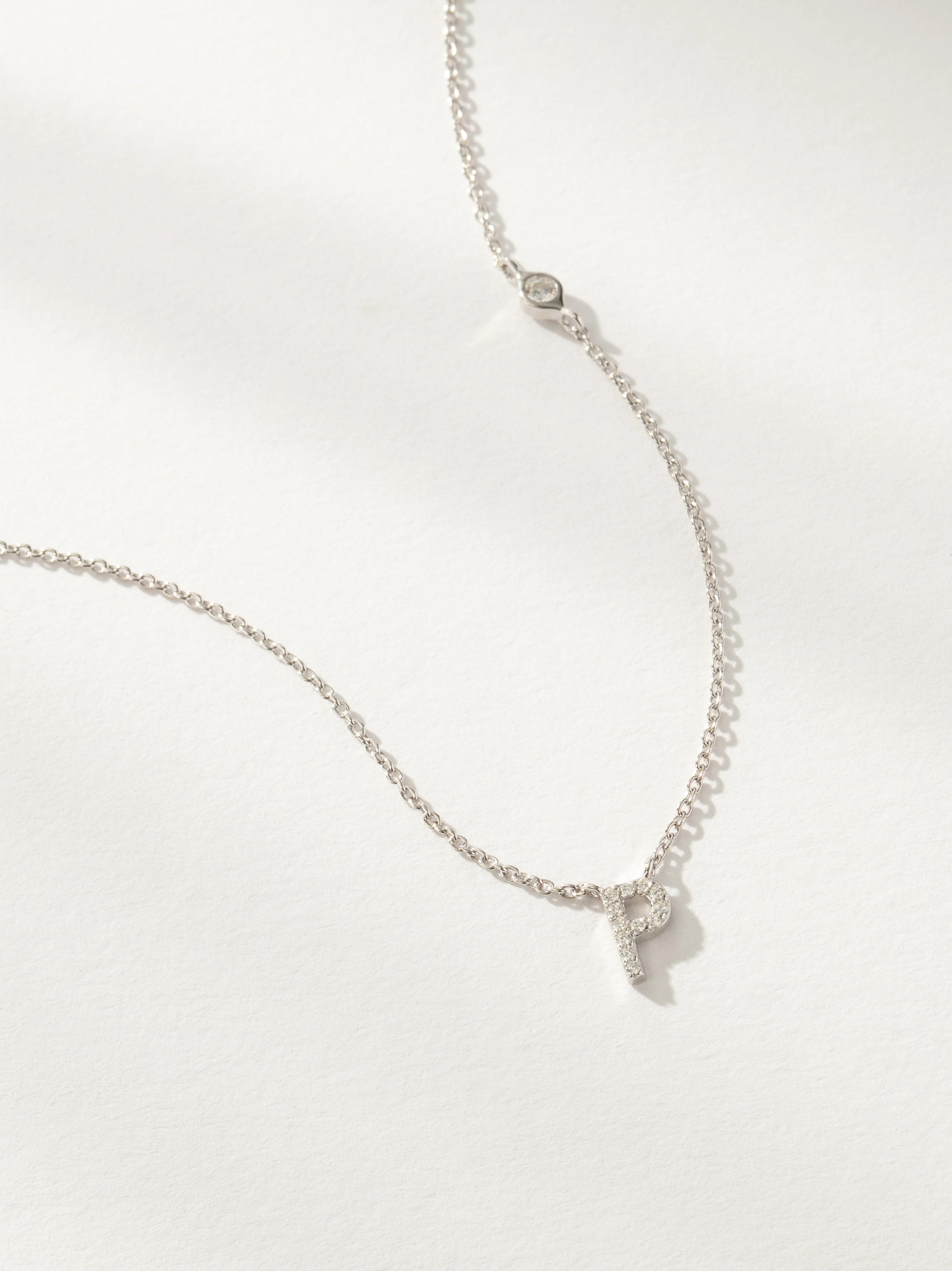 Pavé Initial Necklace - Image 48