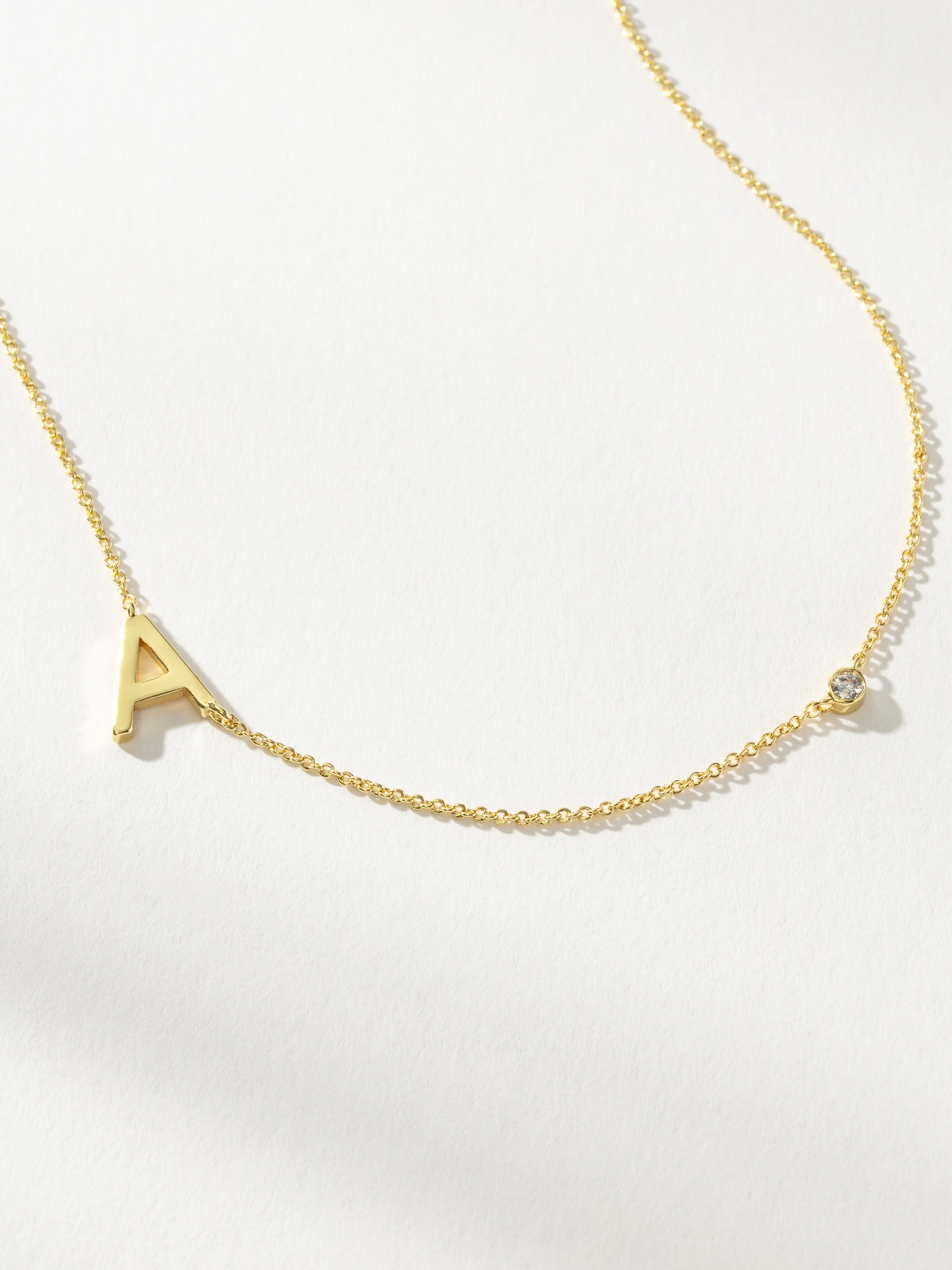 Personalized Touch Initial Necklace - Image 3