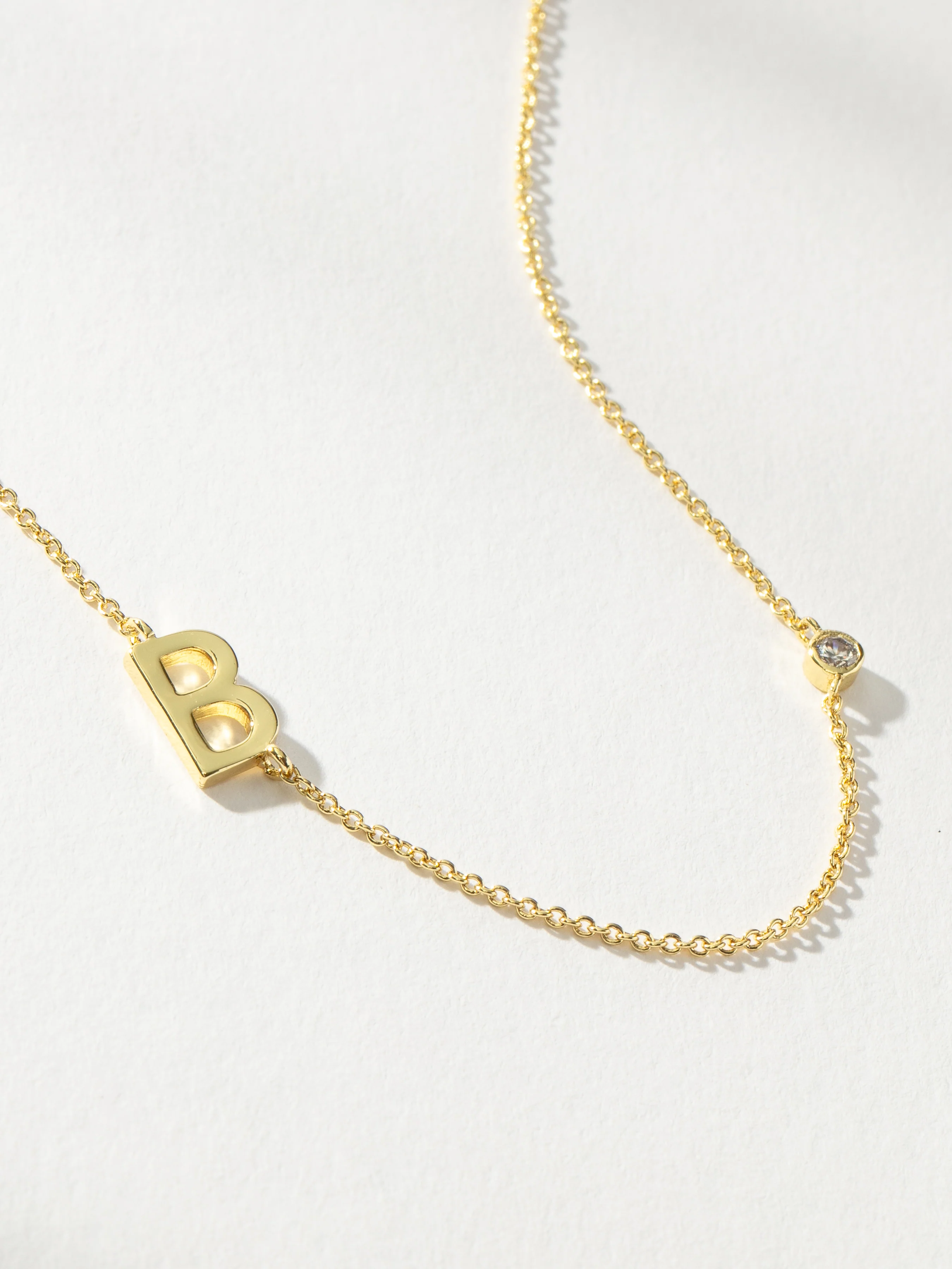 Personalized Touch Initial Necklace - Image 4