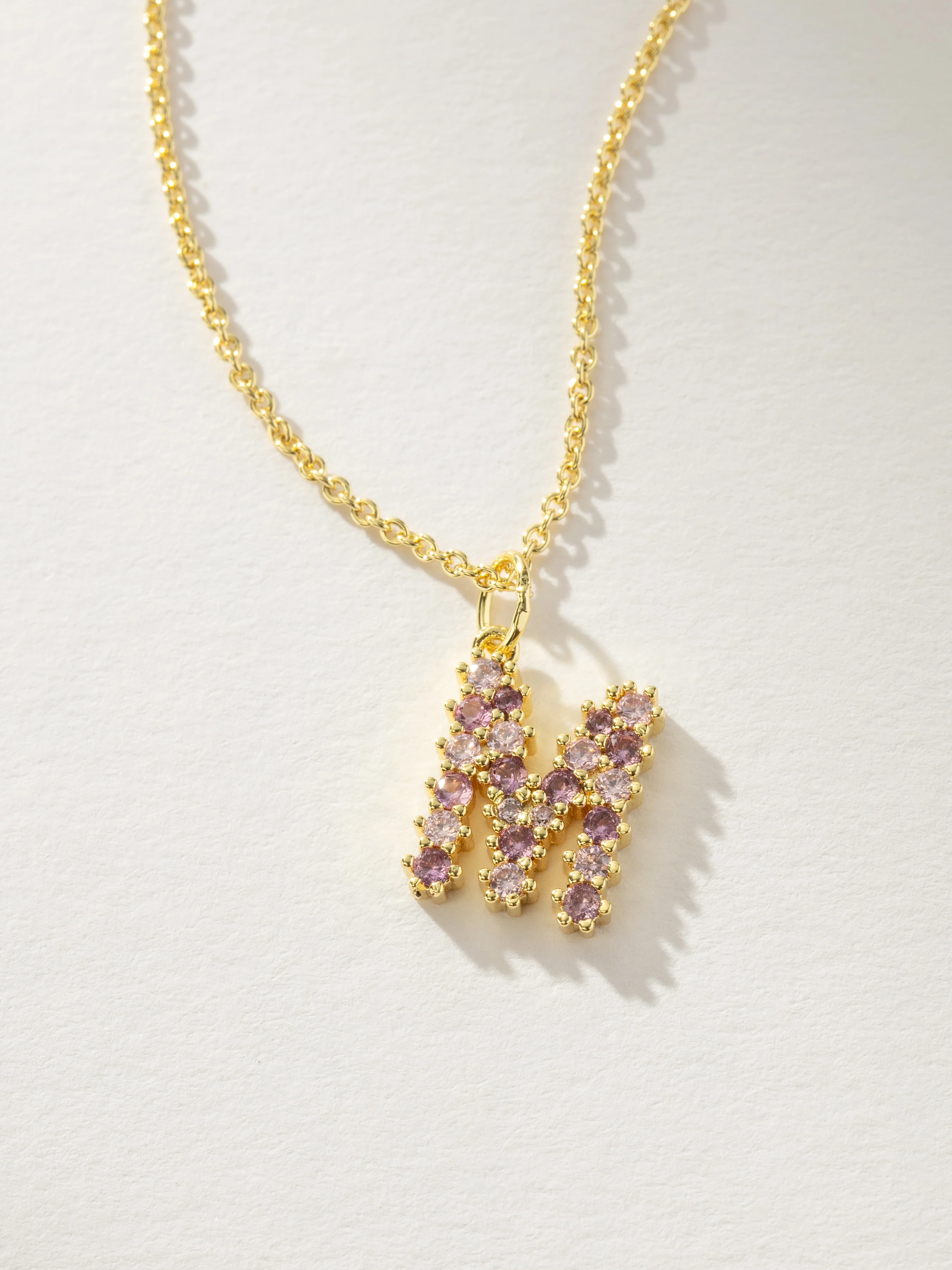 Pretty In Pink Initial Necklace - Image 15