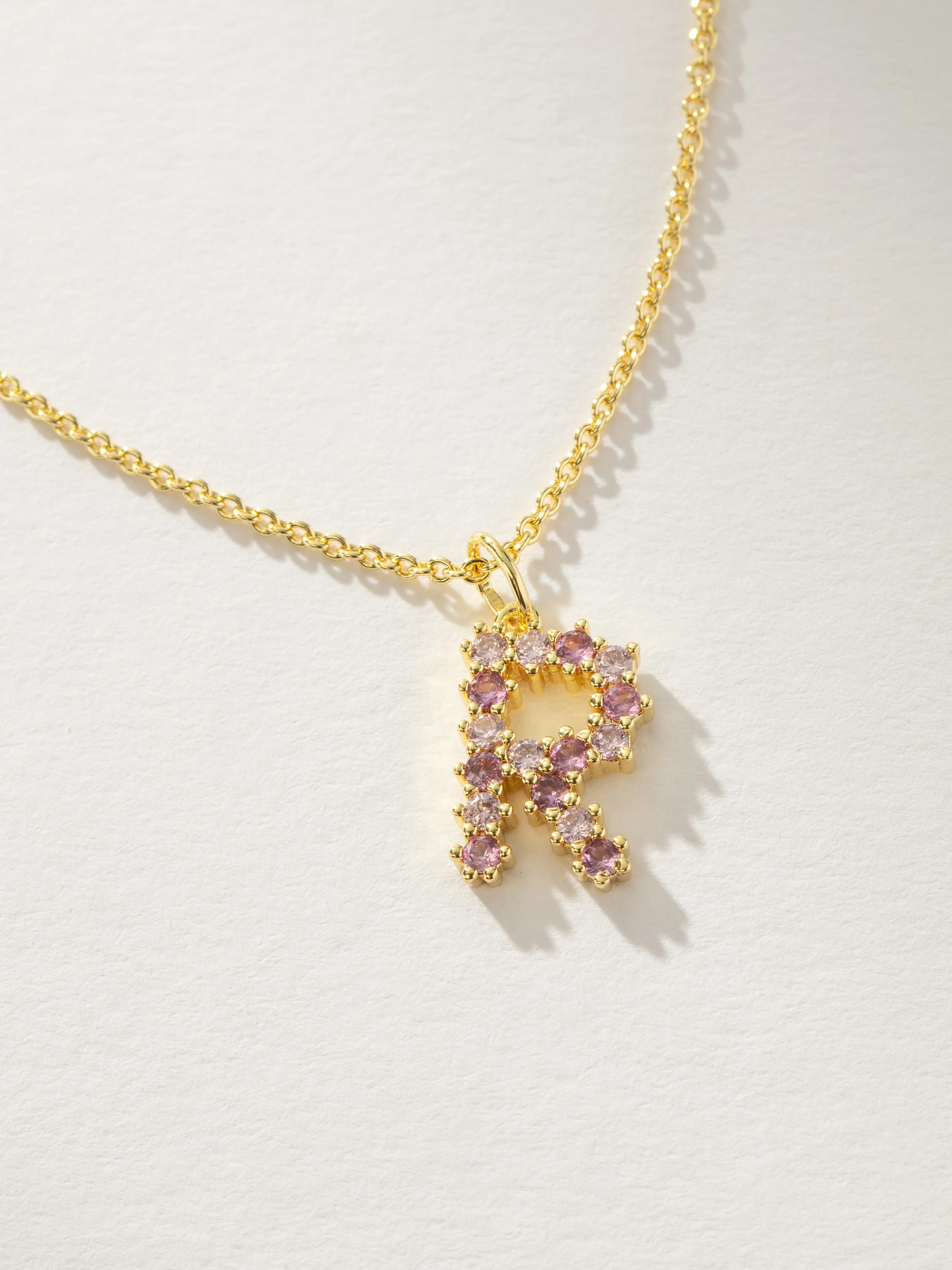 Pretty In Pink Initial Necklace - Image 20
