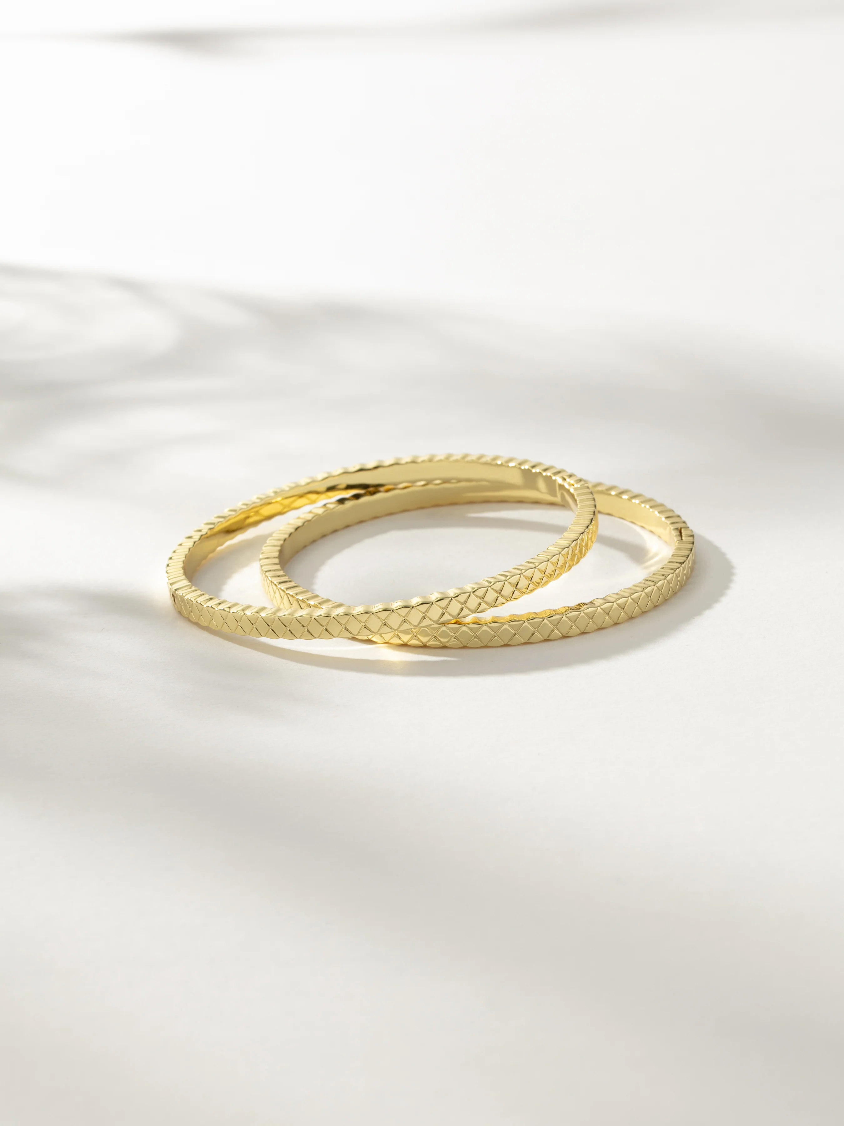 Quilted Bracelet (Set of 2)