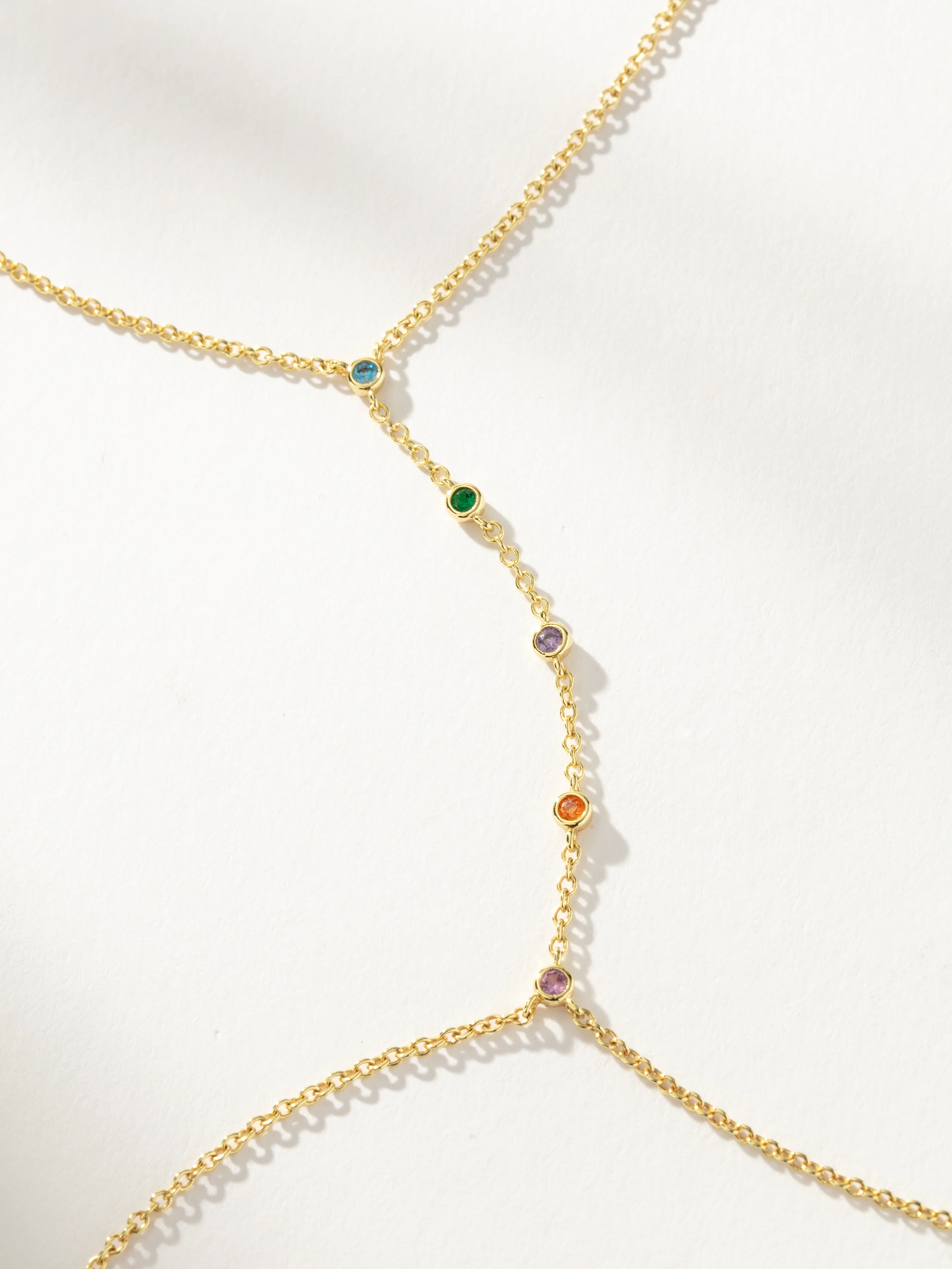 Rainbow Gem Body Chain - Image 3