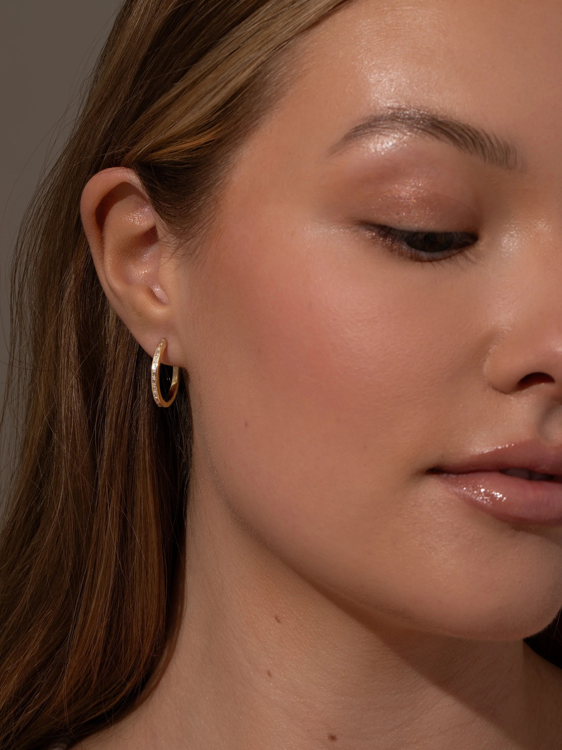 Shine On Hoop Earrings - Image 2