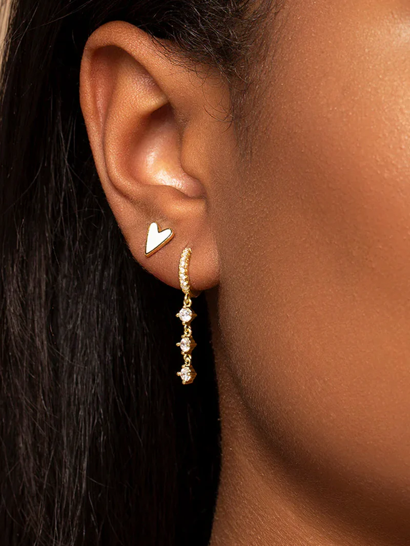 Simple Layers Earring Set - Image 4
