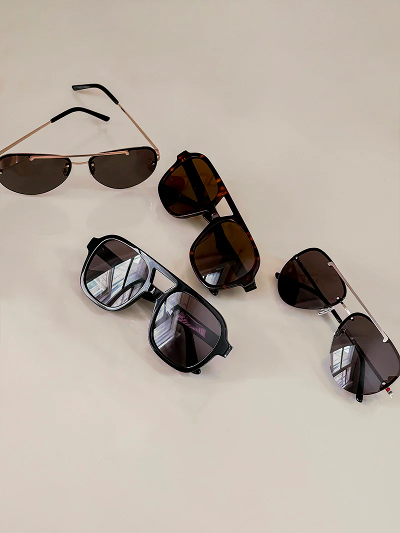 Straight Shooter Aviator Sunglasses - Image 10