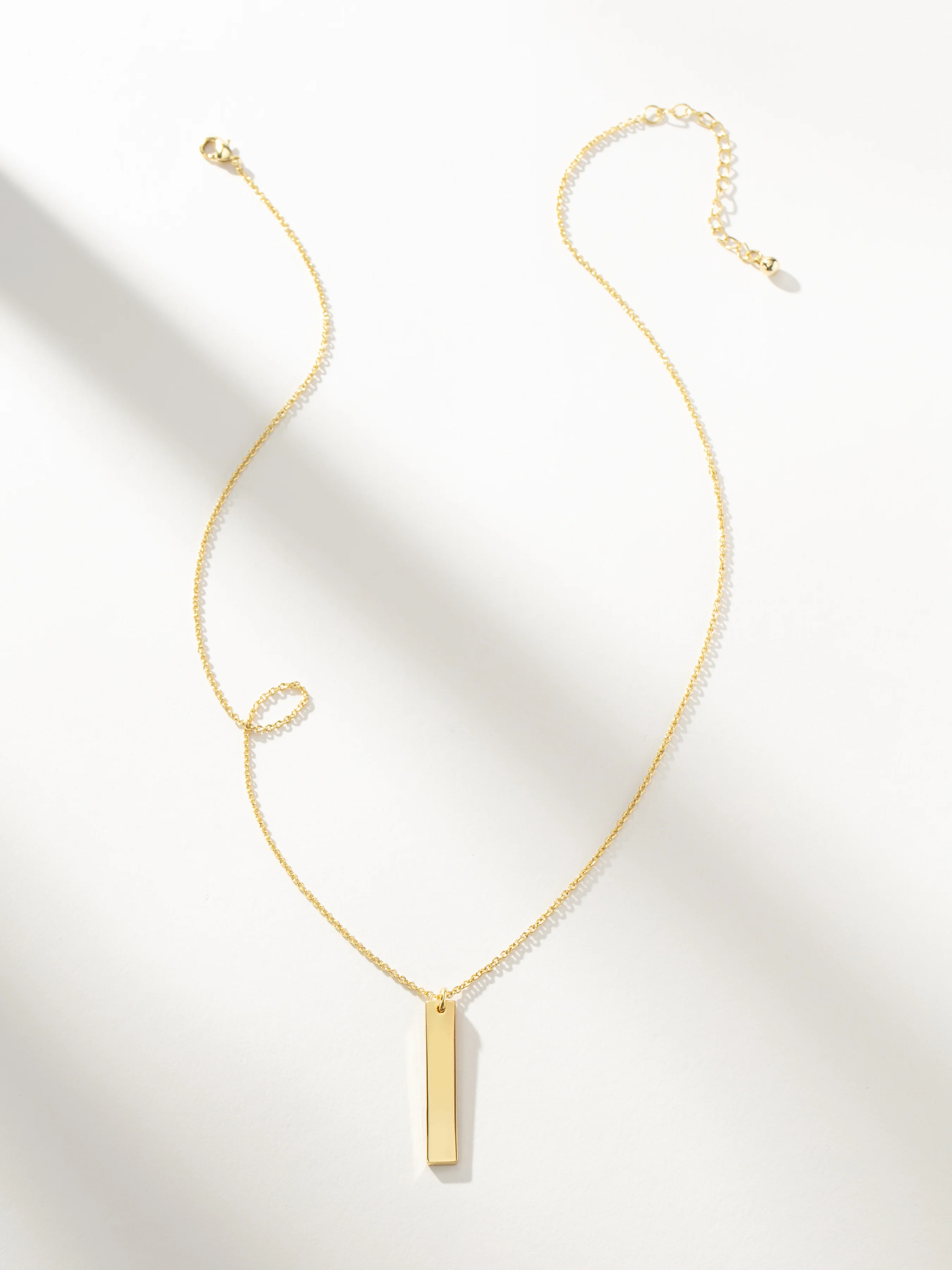 Vertical Bar Necklace - Image 3