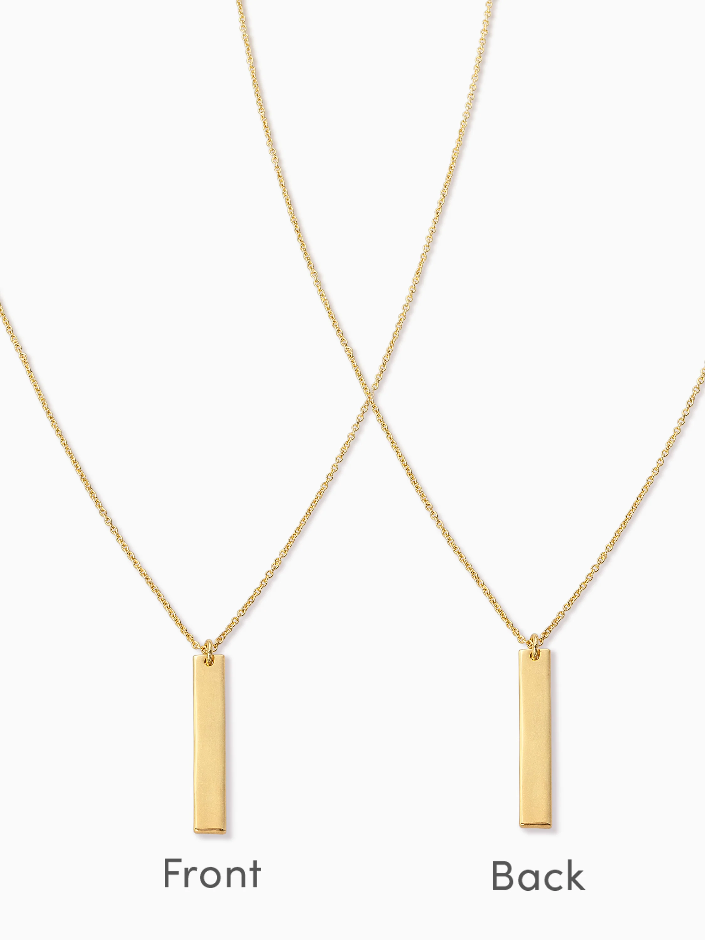Vertical Bar Necklace - Image 6