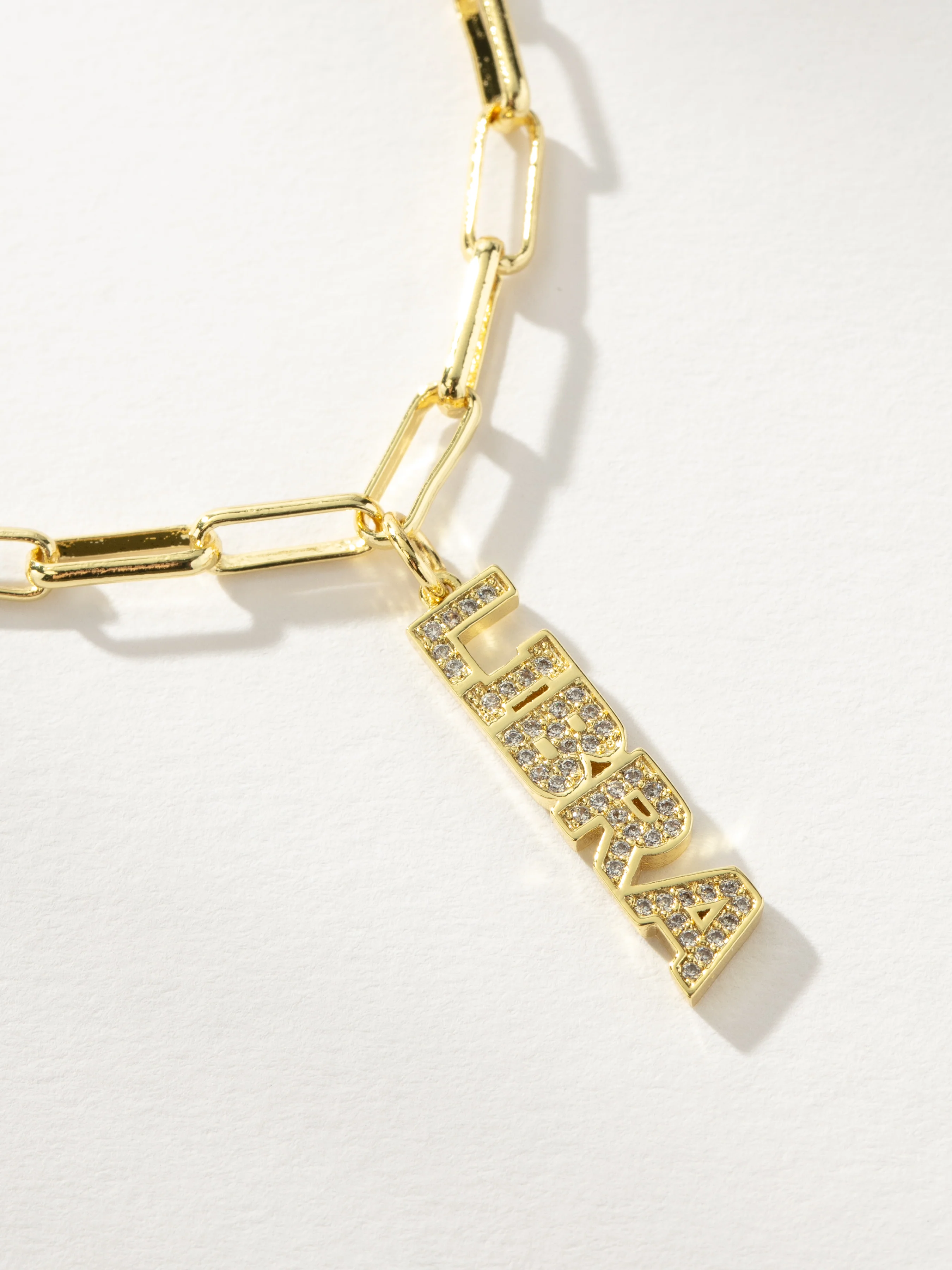 Zodiac Nameplate Pendant Necklace - Image 12