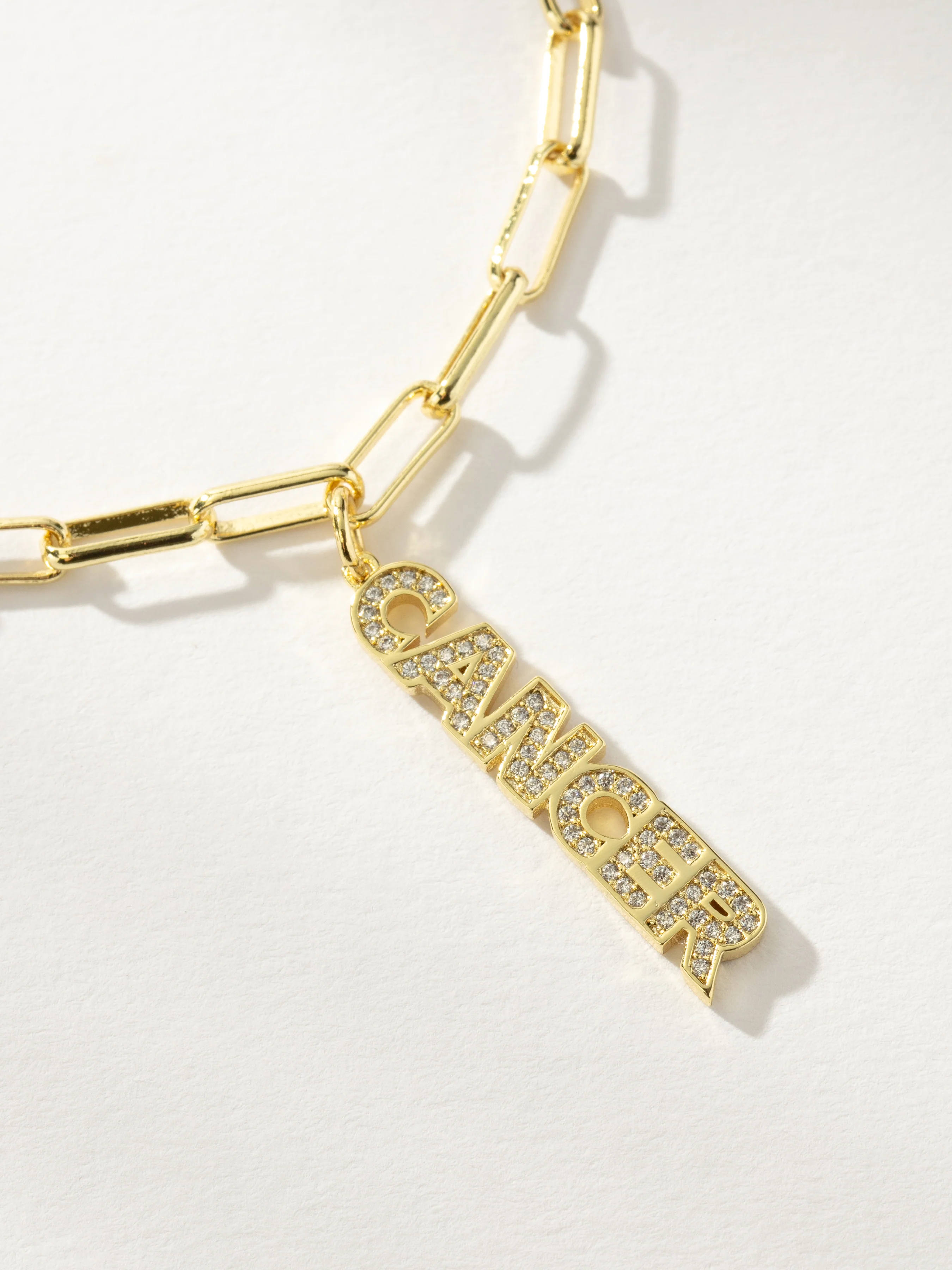 Zodiac Nameplate Pendant Necklace - Image 9
